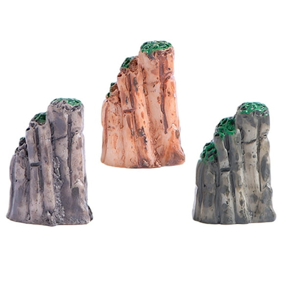 Homoyoyo Resin Mountain Decorations Assorted Color Natural Resin Wedding Decor