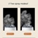 thumbnail image 3 of Humidificador de llama simulada LIUXGMXG decorativo compacto blanco, 3 of 4
