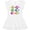 AA-White, variant on Inktastic Tropical Fish Lover Gift Girls Baby Dress