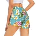 thumbnail image 3 of Goofa Cute Pineapples Printed Women 2 in 1 Running Shorts,Quick Dry Athletic Workout Shorts,High Waisted Athletic Shorts with Liner Pockets-XX-Large, 3 of 9