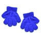 thumbnail image 1 of Guantes de cinco dedos monocromáticos cálidos de invierno para niños., 1 of 5