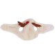thumbnail image 2 of Sombrero navideño para mascotas, accesorios navideños coloridos, gorros ajustables para mascotas, gorros bonitos para perros y gatos, pequeños, color blanco, 2 of 5