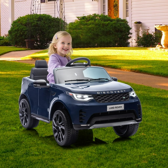 EDTara 12V Electric Ride On Car for Kids, Dual Motor Battery Vehicle with Parental Remote, LED Lights, and Music