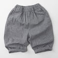 thumbnail image 2 of WhouRiu Boys Casual Pants Stripes Print Elastic Waist Loose Summer Pants Kids Breathable Lightweight Comfortable Trousers With Pockets,3-4 Years, 2 of 4