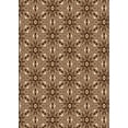 thumbnail image 1 of Ahgly Company Machine Washable Indoor Rectangle Transitional Night Red Area Rugs, 4' x 6', 1 of 7
