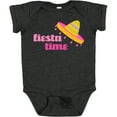thumbnail image 3 of Inktastic Fiesta Pink Sombrero Girls Baby Bodysuit, 3 of 5