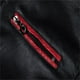 thumbnail image 4 of Chaqueta de motociclista chaqueta de montar Chaqueta de hombre Cuello alto Cierre de cremallera Empalme Chaqueta de moto de manga larga informal Rojo L ANGGREK Otros, 4 of 8