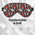 thumbnail image 3 of Disketp Red Mushrooms Print Sleep Mask-Eye Mask for Sleeping,Comfortable & Super Soft Eye Mask with Adjustable Strap,Travel Eye Mask, 3 of 7
