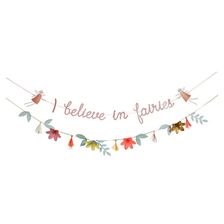 Meri Meri Fairy Floral Garland, (Multi-color)
