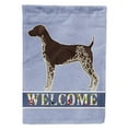 thumbnail image 1 of Carolines Treasures CK3600CHF German Shorthaired Pointer Welcome Flag Canvas House Size, 1 of 4