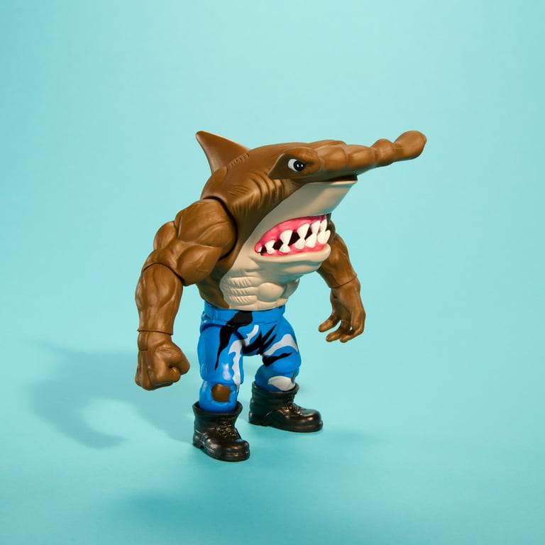 Street Sharks Jab JAWS Action Figure, Half-Shark 90s TV Hero