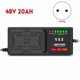 thumbnail image 2 of 48V 20AH Electric Vehicle Charger 7 Light Display Power Display Current Leakage Protection/Full Pul, 2 of 5