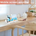 thumbnail image 1 of MesaSe Phone Screen Magnifier  Phone Video Amplifier Mobile Phone Holder  White 10inch, 1 of 3
