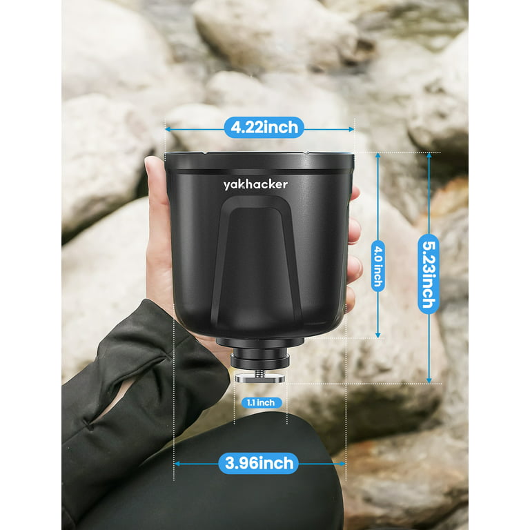  Boat Cup Holder Marine, Multi-Functional Cup Holder For Boat  Rail Mount, Ideal For Holding Drinks, Water Bottle, Fishing Gear