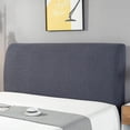 thumbnail image 1 of Headboard Cover150m,headboard Protective Cover Dustproof Washable Headboard Cover Full Pack 360 Gray 150cm Suitable For One Headboard, 1 of 5