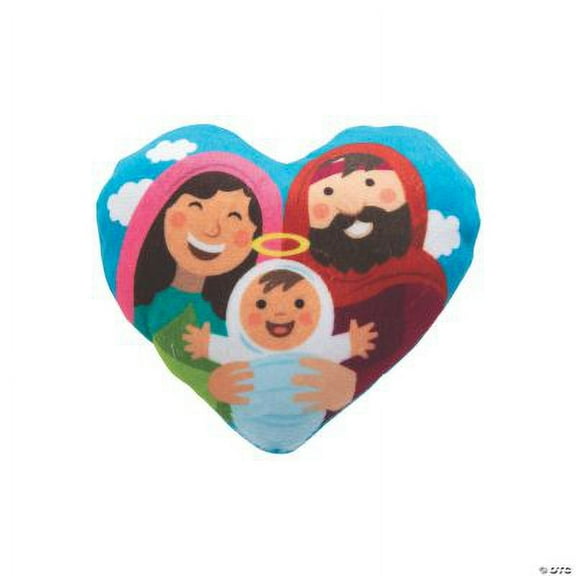 Plush Holy Family Hearts, Christmas, Toys, 50 Pieces