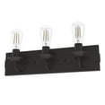 thumbnail image 2 of Hunter - Perch Point 3-light Noble Bronze, Medium Size Vanity Light, Dimmable, Casual Style, for Bedrooms, Dining, Living Rooms - 19432, 2 of 6