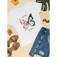 thumbnail image 3 of Become The Change Butterfly. T-Shirt Women -Image by Shutterstock, Female 4X-Large, 3 of 4