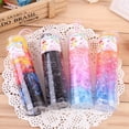 thumbnail image 4 of 220 Pcs/Lot Korean Candy Color Headwear Hair Ring Ropes Ponytail Holder Disposable Elastic Hair Bands For Girls Hair Accessories, 4 of 6