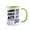 Green, variant on KAAYEE Funny 50th Coffee Mug for Birthday Gift,Looks 22, Feels 18, Acts 10,Fifth Birthday Funny Mug-11 oz Tea Cup,Green