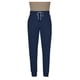 thumbnail image 5 of Pantalones largos para hombre, informales, lisos, con cremallera, múltiples bolsillos, con cordón ajustable, de poliéster, 5 of 9
