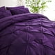 thumbnail image 4 of Juego de edredón Ubauba King Size con sábanas moradas, 7 piezas, para todas las estaciones, 4 of 6