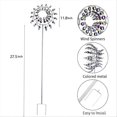 thumbnail image 3 of Magical Metal Wind Spinner, Ornament Spinners, Windmill for Garden,E, 3 of 5