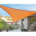 thumbnail image 3 of SDJMa Sun Shade Sail Canopy Awning Fabric Cloth Screen -6.8' x 6.8' x 6.8'Triangle Waterproof Sun Shade Sail Canopy Awning Shelter- UV Block UV Resistant - Outdoor Patio Garden Carport, 3 of 8