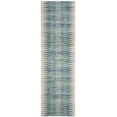 thumbnail image 3 of SAFAVIEH Evoke Keisha Abstract Aztec Runner Rug, Ivory/Turquoise, 2'2" x 11', 3 of 8