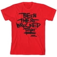 thumbnail image 5 of No Fear Been There Wrecked That Crew Neck Short Sleeve Red Boy's T-shirt-XS, 5 of 7