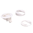 thumbnail image 2 of Seachoice 2" Diameter White Slam Latch, 2 of 5