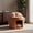 Orange, variant on Christopher Knight Home 23.6" Pet Friendly Ottoman with Removable Cushion and Hidden Nook, Beige