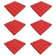 thumbnail image 1 of 6 Pcs Panneau en Mousse Acoustique Absorption Arrêt Éponge Studio KTV Insonorisant, 1 of 1