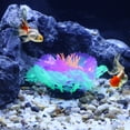 thumbnail image 3 of Unique Bargains Aquarium Simulation Coral Aquatic Plant Silicone Fluorescent Coral Glow Ornaments Fish Tank Purple, 3 of 6
