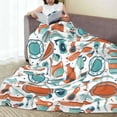 thumbnail image 6 of Pofeuu Cute Tableware Print Ultra-Soft Micro Fleece Blanket,for Bed Or Sofa,All Season Throw Blankets Flannel Blanket-40"x30", 6 of 7