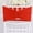 Red, variant on BalsaCircle 5 Red Ruffled Spandex Chair Sashes Wedding Event Banquet Decorations