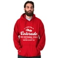 thumbnail image 5 of Colorado CO Centennial State Souvenir Hoodie Sweatshirt Women Men Brisco Brands M, 5 of 6