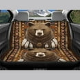 thumbnail image 4 of Pzuqiu Vintage Bear Auto Seat Covers Full Set Front Seats and Rear Bench Cover Protector Easy to Install Breathable Seat Cover Universal Fit for Most Vehicle, 4 of 7