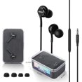 thumbnail image 1 of AKG Écouteurs Casque Écouteurs Intra-Auriculaires pour Samsung Galaxy S9 S8 S8+ S7 Note9 8 Noir, 1 of 6