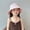 Pink, variant on Fishing Hat CQXIDFH Solid Color Mesh Yarn Sun Hat, Breathable Outdoor Beach Shawl Cap for Daily Travel, Sun Hats (Blue1, One Size)