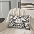 thumbnail image 5 of Honeii Heart Leopard Decorative Throw Pillow Case - Elevate Your Couch, Sofa, or Bed with Stylish Home Decor, Perfect Gift Idea-20"x30", 5 of 6
