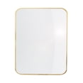 thumbnail image 2 of Espejo Rectangular Gravita Marco DE Aluminio Color Dorado 60x80cm, 2 of 8