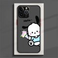thumbnail image 1 of Cartoon Pochacco cute Phone Case For iPhone 15 14 13 12 11 Pro Max mini XS Max XR X 8 Plus SE Frosted Translucent Cover FGS, 1 of 7