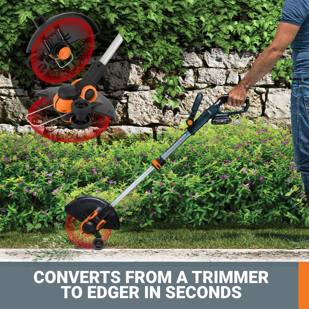 Worx trimmer and edger combo sale