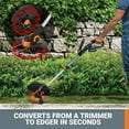 thumbnail image 5 of Worx WG916 20V Power Share Trimmer and Blower Combo Kit (Battery & Charger Included), 5 of 13