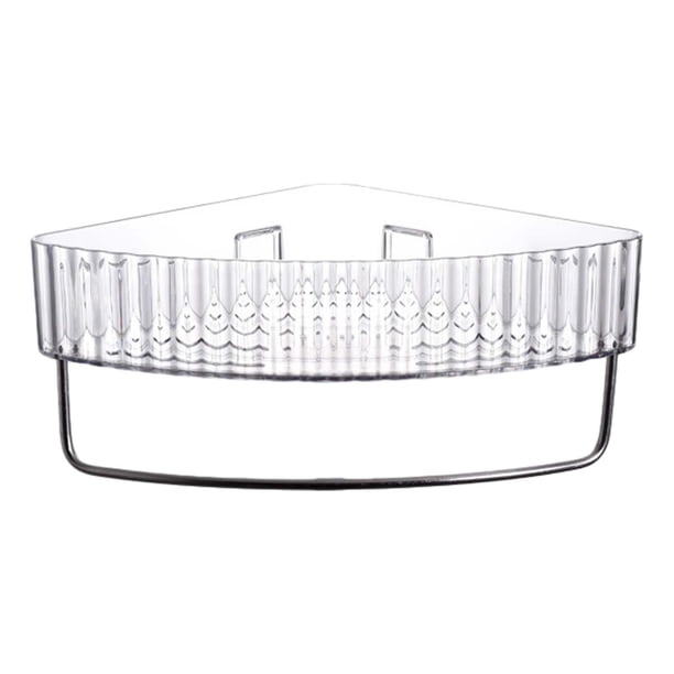 Organizador de estantes triangulares, estante esquinero para ducha, estante de almacenamiento multiusos, bandeja de almacenamiento de especias,