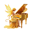 thumbnail image 4 of cartoon Fairy Music Theme Stickers, Waterproof Fairy Music Theme Sticker for Water Bottle Laptop Phone Cases Planner Skateboard Luggage Helmet Party Favor Decor, Ideal for Adults Teens Teacher Rewards, 4 of 9
