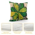 thumbnail image 4 of St.Patrick's Day ,Striped Decorations Holiday Spring Decorative Pillow Case Decor for Sofa Couch, 4 of 5
