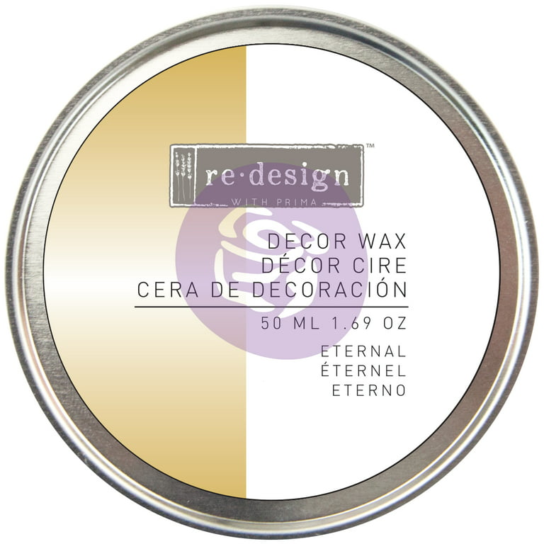 Eternal Gold Redesign with Prima Wax Paste - Same Day Shipping - Gilding  Wax - Furniture Wax - Metallic Decor Wax