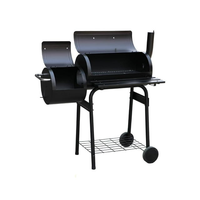 Asador de Carbón Avera con Ahumador lateral